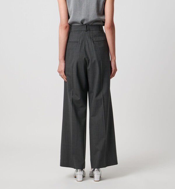 UNITED ARROWS「トロピカル ２タック ワイドパンツ ストレッチ」|チノ|