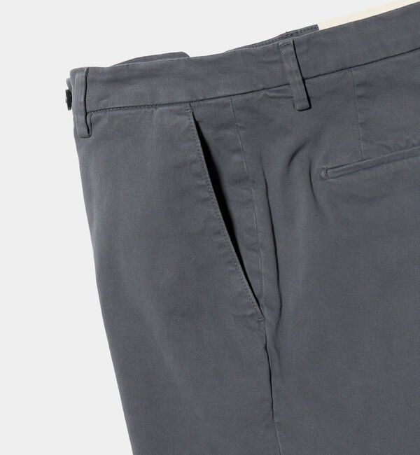 UNITED ARROWS「【別注】＜BRIGLIA 1949＞ツイル ノープリーツ パンツ」|チノ|