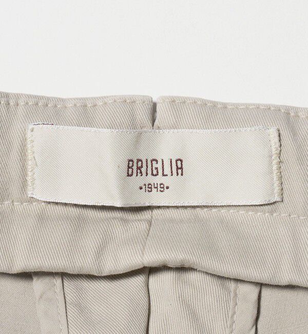 UNITED ARROWS「【別注】＜BRIGLIA 1949＞ツイル ノープリーツ パンツ」|チノ|