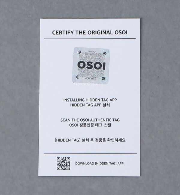 OSOI「＜OSOI＞SHOULDER BROCLEMINI バッグ」|ショルダー・メッセンジャー|