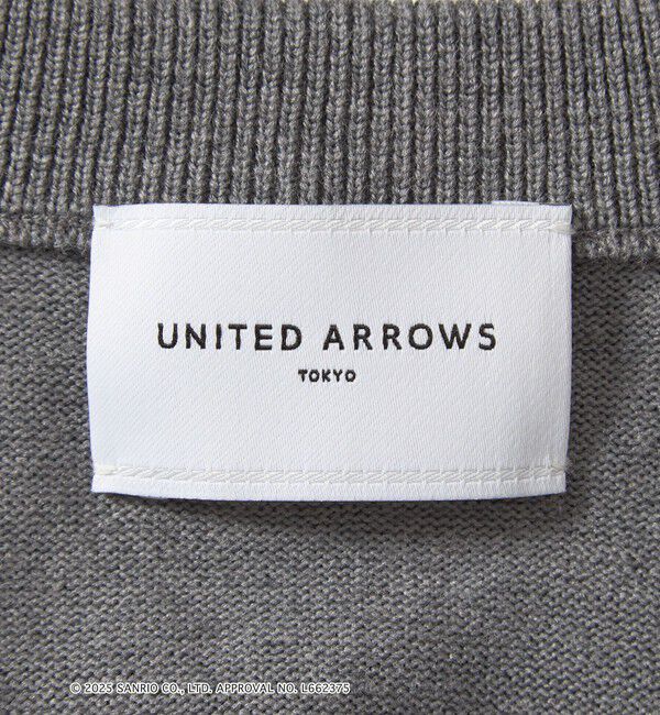 UNITED ARROWS「＜HELLO KITTY &times; UNITED ARROWS＞エンブロイダリー カーディガン」|カーディガン|