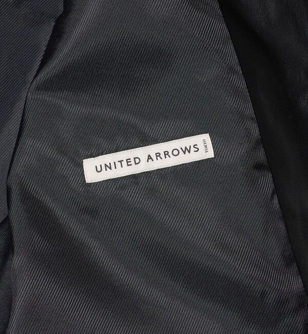 UNITED ARROWS「シープレザー オーバーシャツ」|その他|