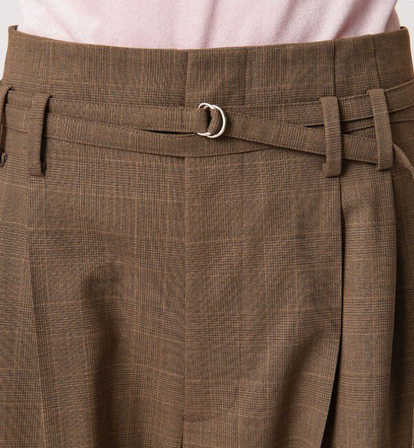 AEWEN MATOPH「＜AEWEN MATOPH＞パターンベルトパンツ」|チノ|