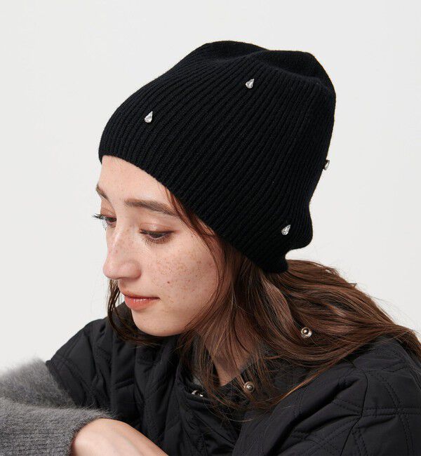 UNITED ARROWS「ドロップビジュー ニットキャップ」|ニット帽|