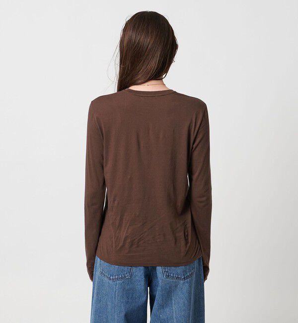 UNITED ARROWS「コットン ジャージー ロングスリーブ カットソー ‐ウォッシャブル‐」|Tシャツ・カットソー|