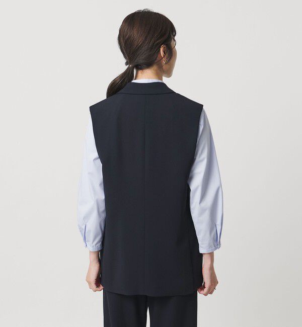 UNITED ARROWS「drapy テーラード ミドル ベスト」|テーラードジャケット|
