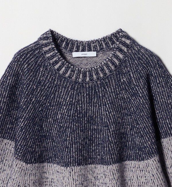 ASTRAET「＜ASTRAET＞3G ショートスリーブ クルーネックニット」|ニット・セーター|