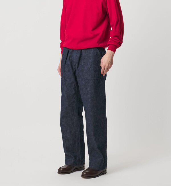 UNITED ARROWS「ジンバブエコットン デニム ファティーグパンツ」|デニム|