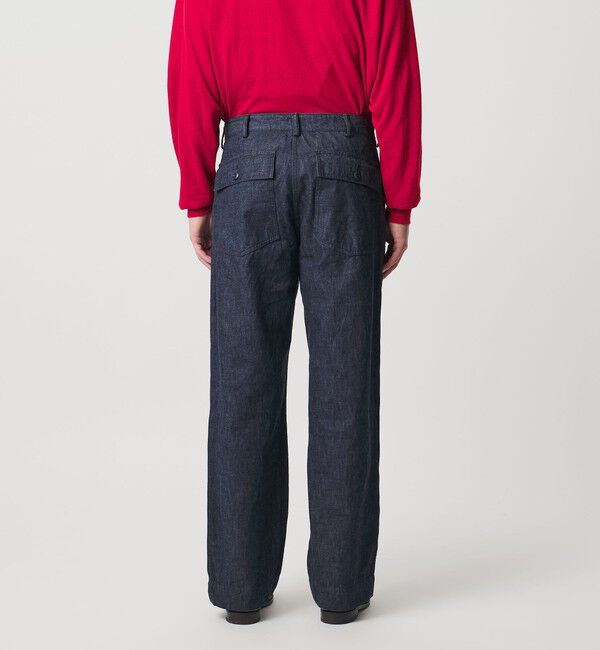 UNITED ARROWS「ジンバブエコットン デニム ファティーグパンツ」|デニム|