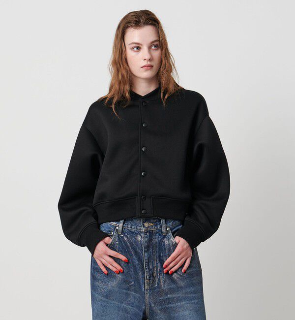 ASTRAET「＜ASTRAET＞スナップボタン ブルゾン」|スウェット・ジャージ|