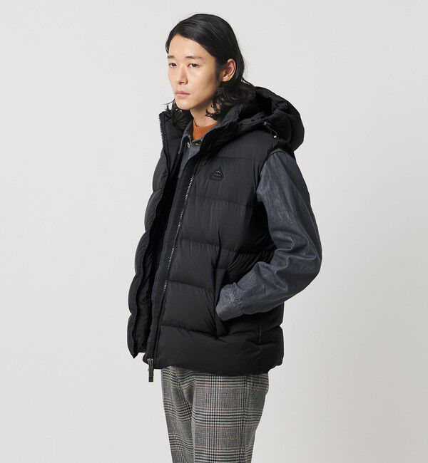 UNITED ARROWS「【別注】＜PYRENEX＞SPOUTNIC VEST/スプートニック ベスト/ダウン ベスト」|ダウンベスト・ベスト|BLACK