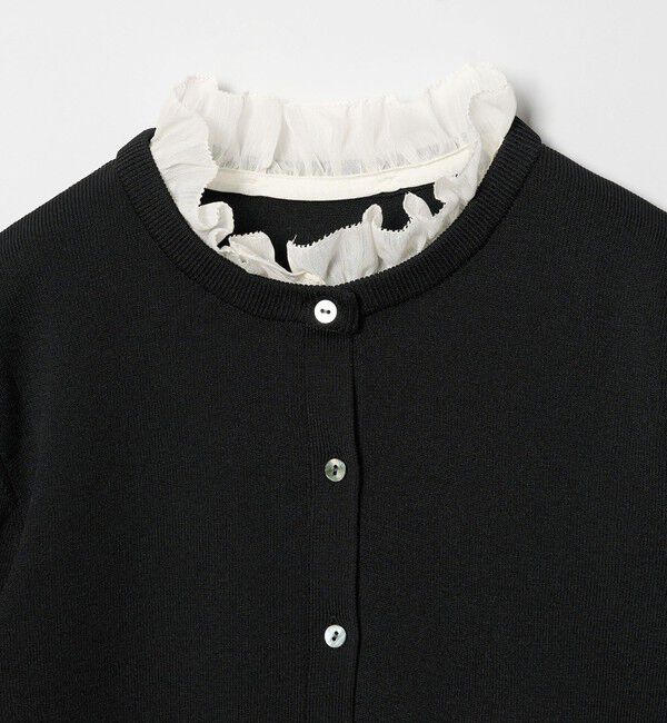 UNITED ARROWS「4WAY シフォン カーディガン ‐ウォッシャブル‐」|カーディガン|