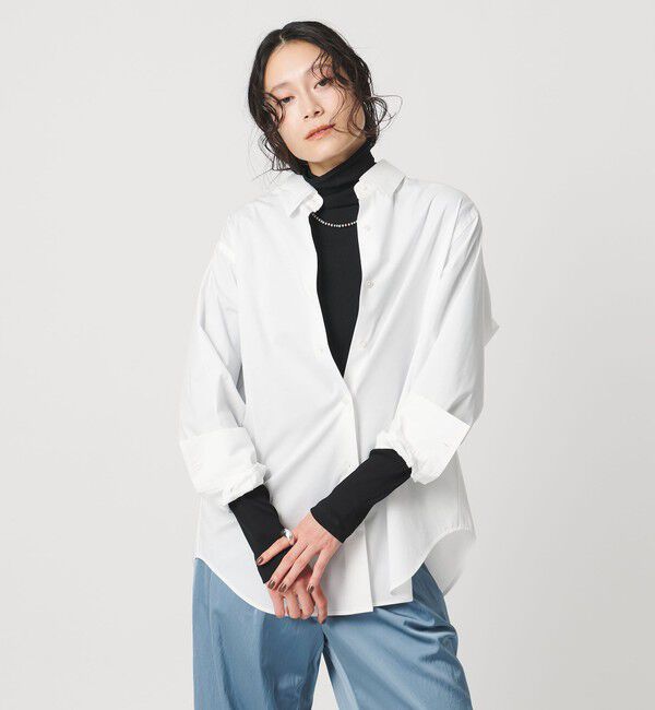 UNITED ARROWS「コットン テレコ タートル カットソー」|Tシャツ・カットソー|