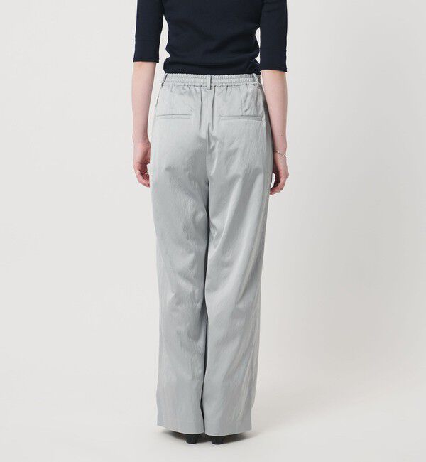 UNITED ARROWS「サテン 2タック ストレート パンツ」|チノ|