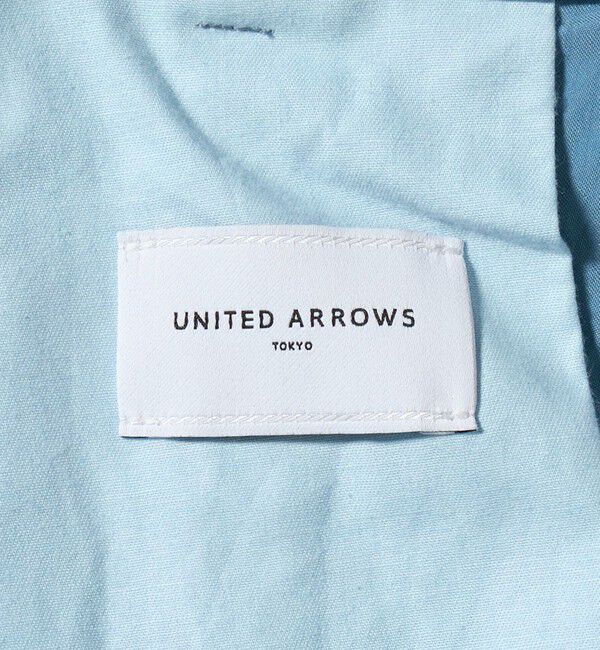 UNITED ARROWS「サテン 2タック ストレート パンツ」|チノ|