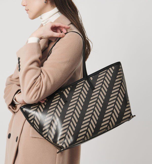 UNITED ARROWS「プリント ワイドトートバッグ」|トートバッグ|MD.BROWN