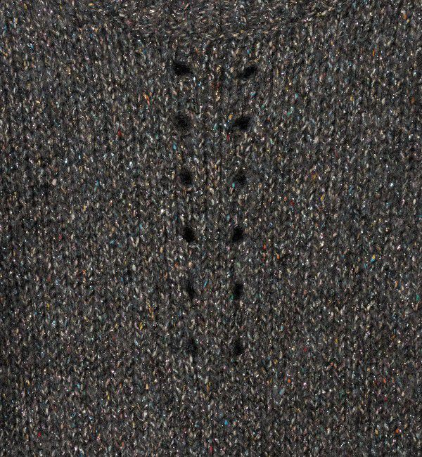 ASTRAET「＜ASTRAET＞3G アイレット ショートスリーブニット」|ニット・セーター|