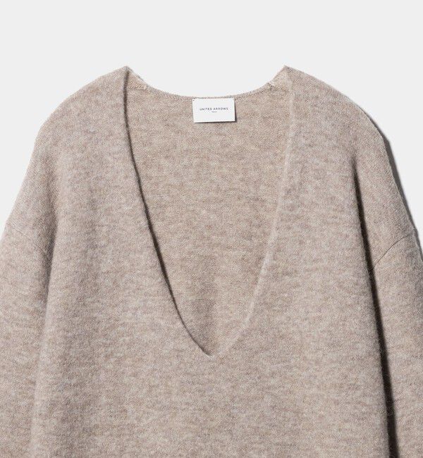 UNITED ARROWS「ディープ Vネック プルオーバー ニット」|ニット・セーター|