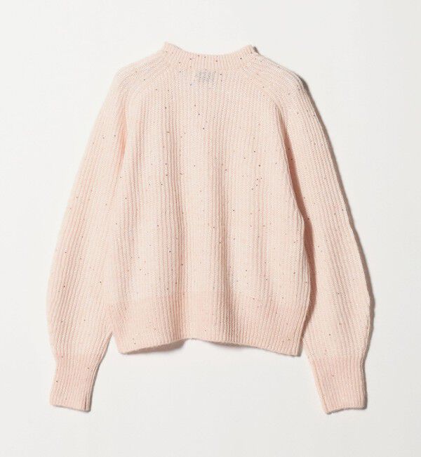 UNITED ARROWS「フラワー スパンコール カーディガン」|カーディガン|