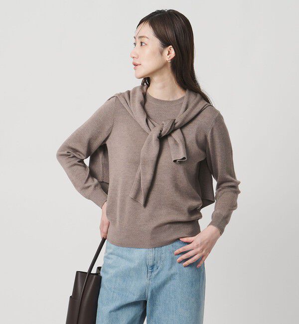 UNITED ARROWS「フルニードル カーディガン」|カーディガン|