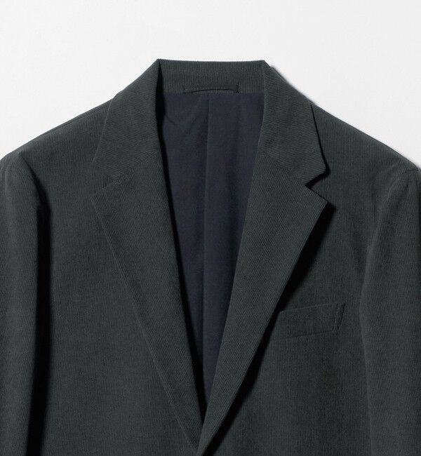 UNITED ARROWS「ライト コーデュロイ シングル 2ボタン テーラードジャケット UA COZY ウォッシャブル ヨコストレッチ」|スーツ|