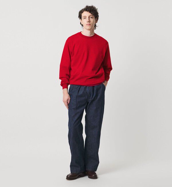 UNITED ARROWS「カシミヤ ハイゲージ クルーネックニット」|ニット・セーター|