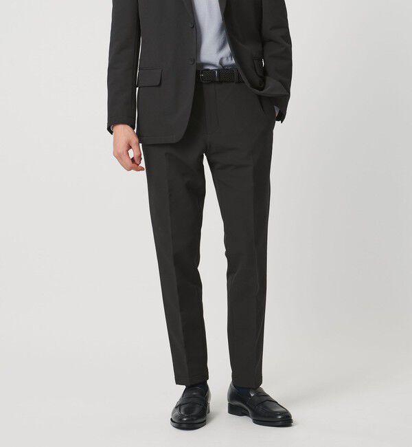 UNITED ARROWS「PERTEX バックブラッシュド ノープリーツ スラックス UA COZY ウォッシャブル 2WAYストレッチ はっ水」|スーツ|