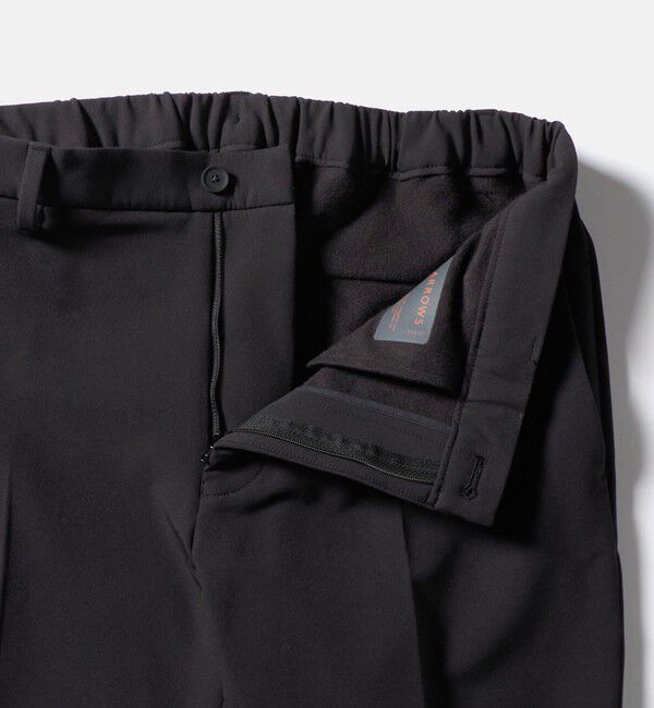 UNITED ARROWS「PERTEX バックブラッシュド ノープリーツ スラックス UA COZY ウォッシャブル 2WAYストレッチ はっ水」|スーツ|