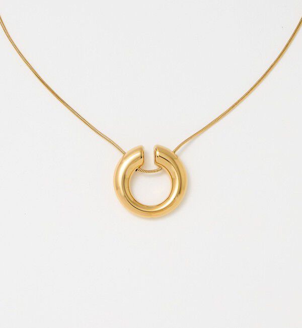UNITED ARROWS「ドーナツトップ ネックレス」|ネックレス|