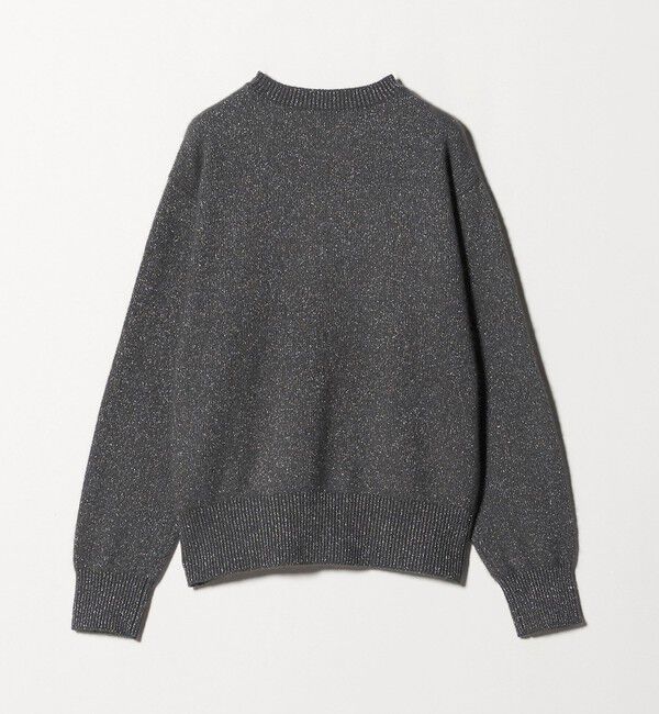 UNITED ARROWS「フォックス ウール ラメ クルーネック ニット」|ニット・セーター|
