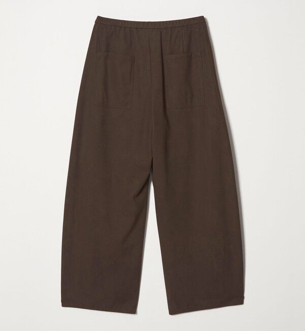 UNITED ARROWS「スエード ライク イージー パンツ」|チノ|