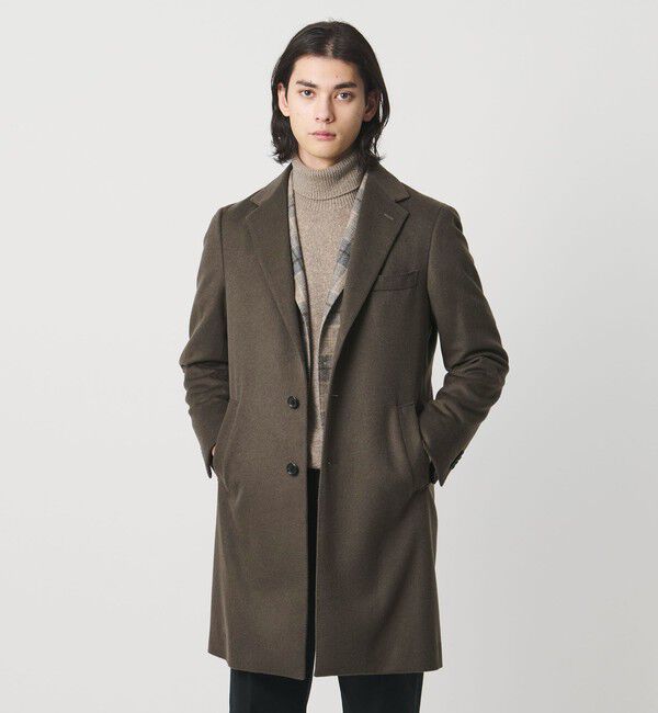 UNITED ARROWS「ウール カシミヤ ビーバーチェスターコート」|チェスターコート|