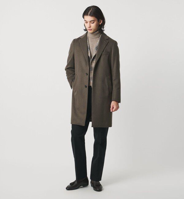 UNITED ARROWS「ウール カシミヤ ビーバーチェスターコート」|チェスターコート|