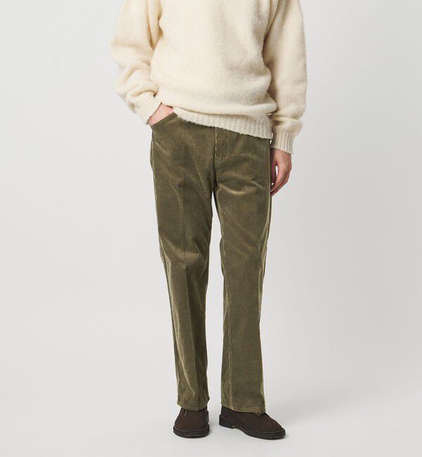 UNITED ARROWS「ハイマウント コーデュロイ ロデオストレートパンツ」|チノ|OLIVE