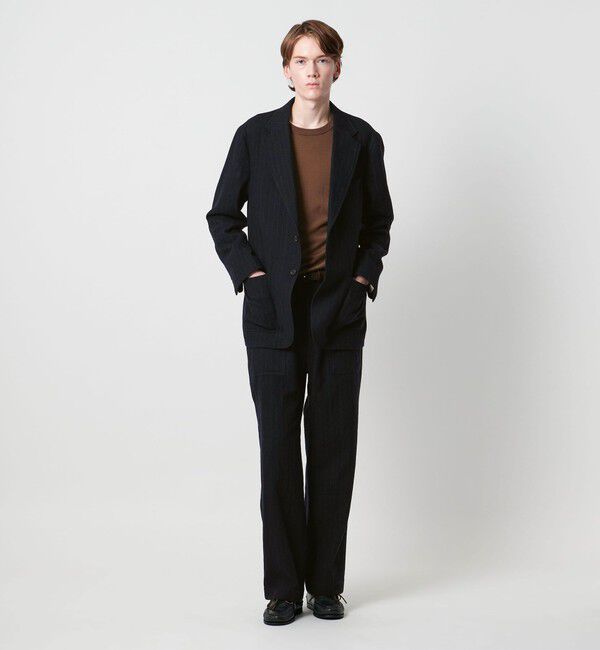 UNITED ARROWS「＜District＞シュリンク サージ ベイカースラックス」|スラックス|