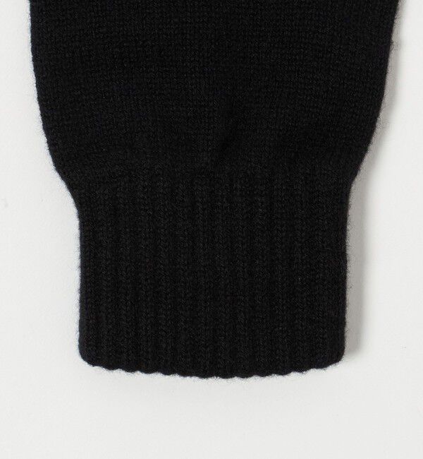UNITED ARROWS「【別注】＜Johnstons of Elgin＞フィンガーレス ニットグローブ」|手袋|