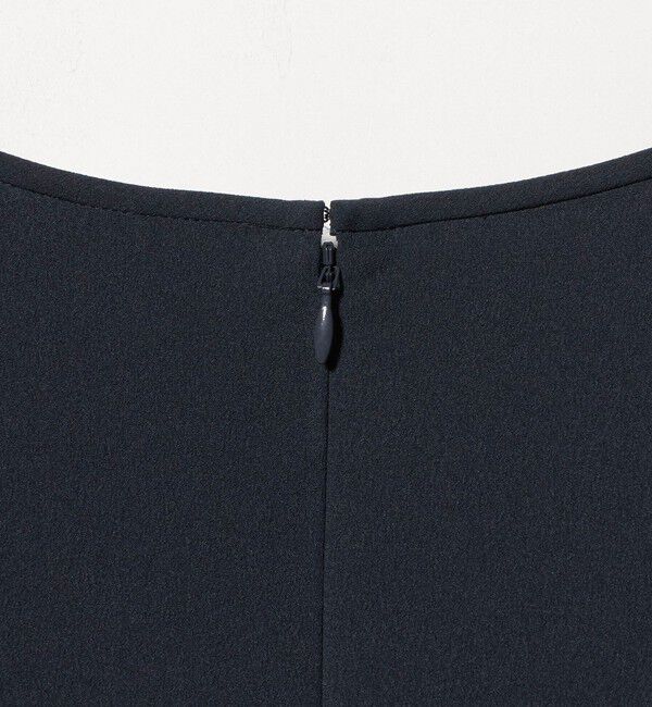 UNITED ARROWS「バックサテン レースコンビ ブラウス ‐ウォッシャブル‐」|シャツ・ブラウス|