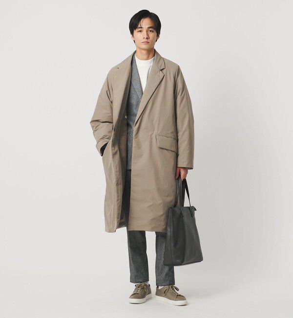 UNITED ARROWS「ADS ダウン ガウンコート 撥水」|ダウン|BEIGE