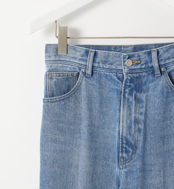 EMMEL REFINES「＜EMMEL REFINES＞EM センタープレス ストレート デニム/ パンツ」|デニム|