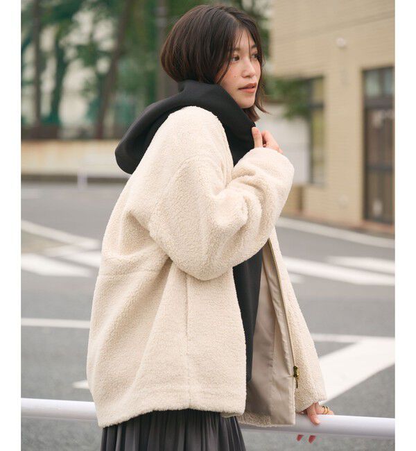 UNITED ARROWS green label relaxing「【WEB限定】＜at ease＞ダンボール フーディ」|パーカー|