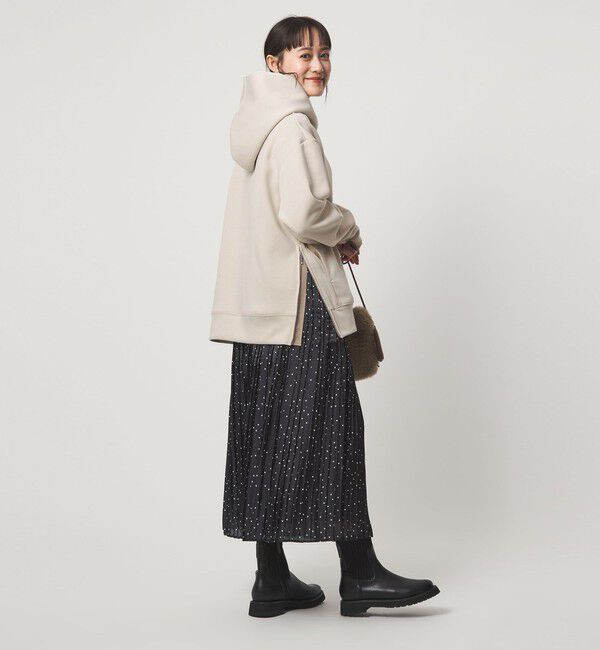 UNITED ARROWS green label relaxing「【WEB限定】＜at ease＞ダンボール フーディ」|パーカー|