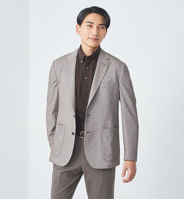 UNITED ARROWS green label relaxing「DUADRY CLEAN バーズアイ ボタンダウン ポロシャツ -吸水速乾・抗菌-」|ポロシャツ|