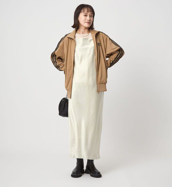 UNITED ARROWS green label relaxing「サテン キャミソール ワンピース」|ワンピース|