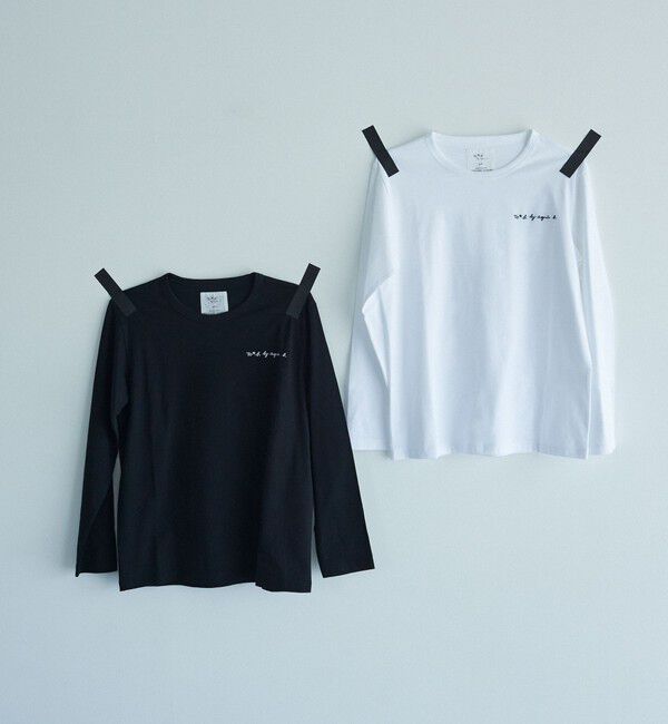 UNITED ARROWS green label relaxing「＜To b. by agnes b.コラボ＞ロゴ ロングスリーブ Tシャツ」|Tシャツ・カットソー|