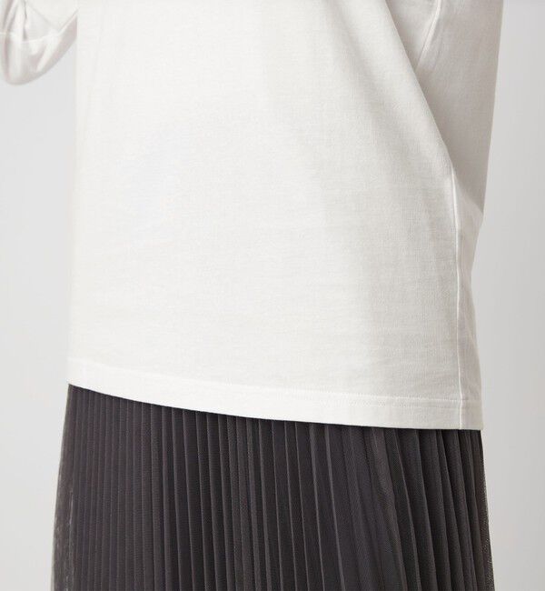 UNITED ARROWS green label relaxing「＜To b. by agnes b.コラボ＞ロゴ ロングスリーブ Tシャツ」|Tシャツ・カットソー|