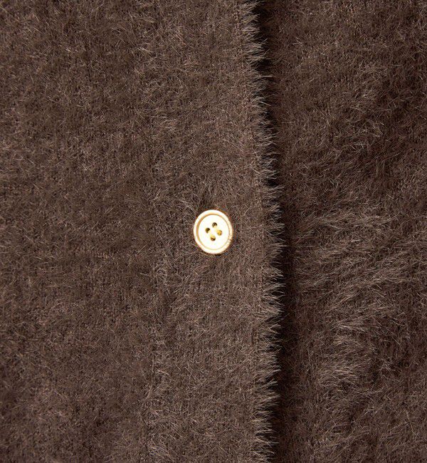 UNITED ARROWS green label relaxing「フラッフフェザー ショートスリーブ ニット カーディガン -ウォッシャブル-」|カーディガン|