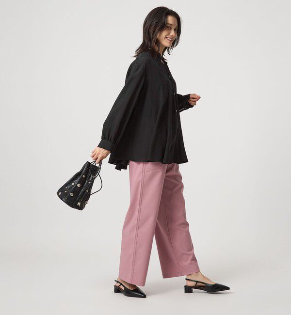 UNITED ARROWS green label relaxing「ミルフィーユフレアブラウス」|シャツ・ブラウス|