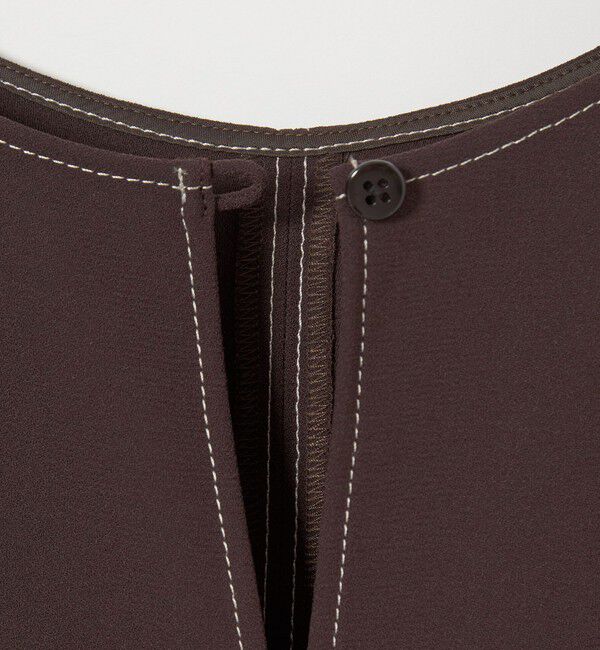 EMMEL REFINES「＜EMMEL REFINES＞EM ステッチ 2WAY ブラウス」|シャツ・ブラウス|