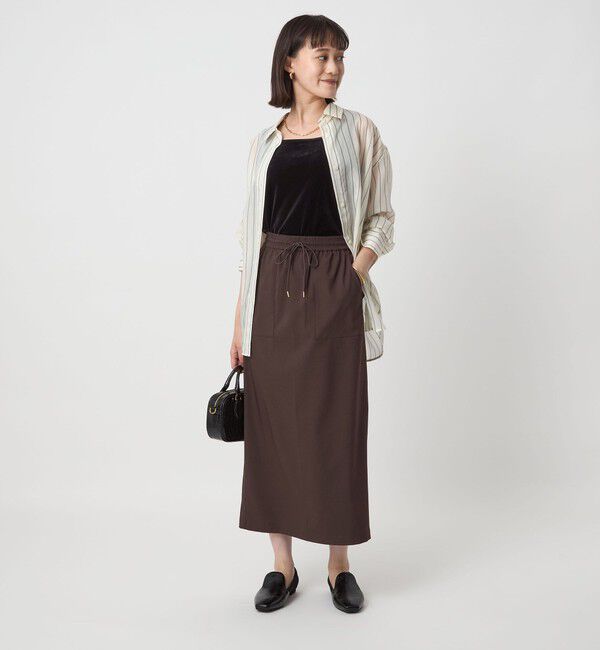 UNITED ARROWS green label relaxing「［size SHORT/TALLあり］オルマイ ツイル タイト スカート」|タイト|