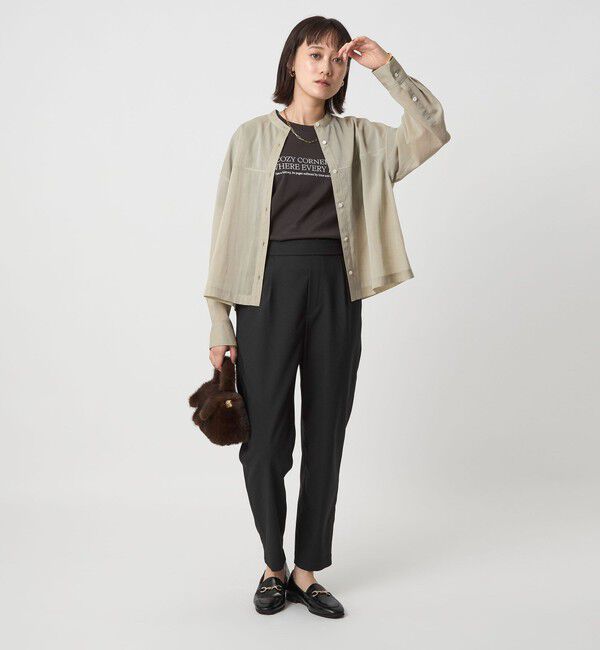 UNITED ARROWS green label relaxing「［size SHORT/TALLあり］オルマイ ツイル テーパードパンツ」|その他|